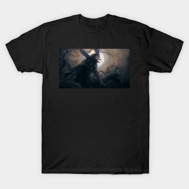 Val on hallows night T-Shirt by Cleo Naturin